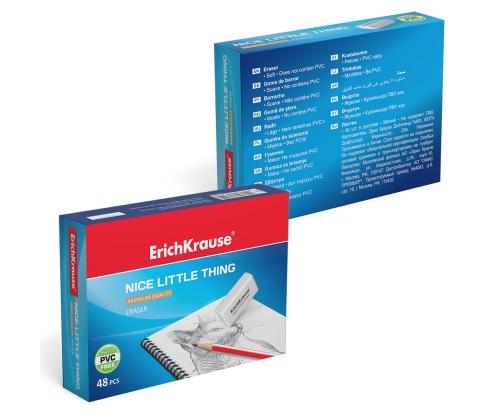 Pyyhekumi Erich Krause ER-301 valkoinen Dust-Free