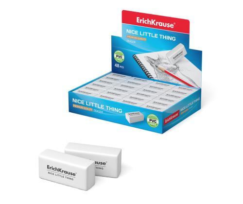 Pyyhekumi Erich Krause ER-301 valkoinen Dust-Free