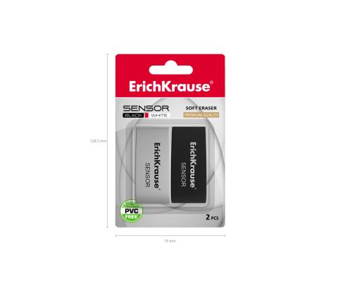 Pyyhekumi ERICH KRAUSE Sensor Black&Whitе