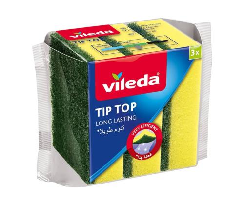 Hankaussieni VILEDA 401 TIP-TOP 3 kpl pakkauksessa