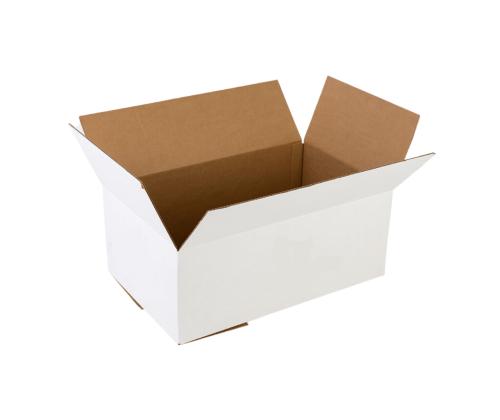 Aaltopahvilaatikko 265x148x216mm, 0201, B, 3-kerroksinen ruskea/valkoinen