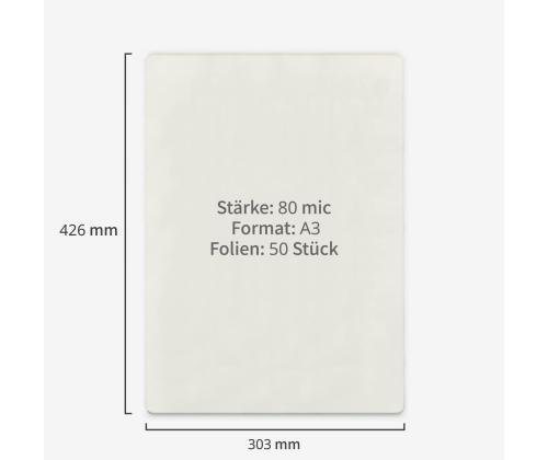 Laminointitasku A3 100mic 100 kpl/pkt