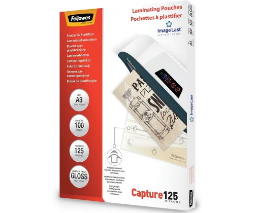 Laminointitasku A3 125mic 100kpl/pkt