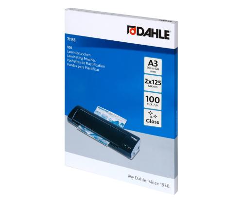 Laminointitasku A3 125mic 100kpl/pkt Dahle