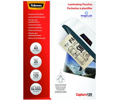 Laminointitasku A3 125mic 100kpl/pkt