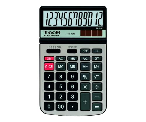 Pöytälaskin  Toor TR-1216 12 numeron näytöllä