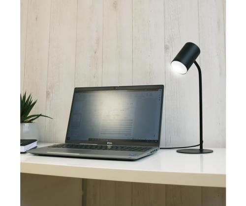 Pöytävalaisin UNILUX Katz, 300K/4500K/6000K; USB-kaapeli tablet-liitäntään/ musta