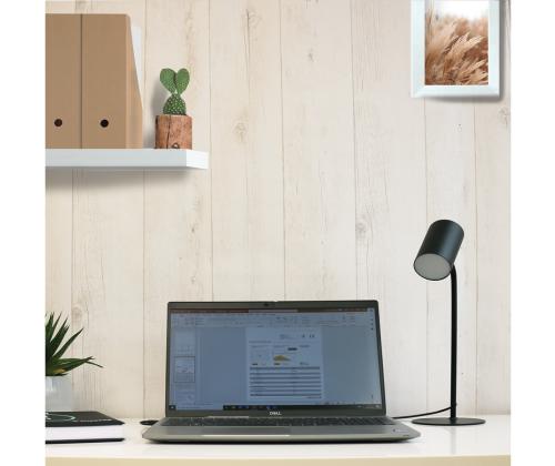 Pöytävalaisin UNILUX Katz, 300K/4500K/6000K; USB-kaapeli tablet-liitäntään/ musta