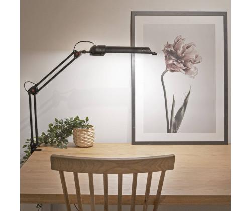 Pöytävalaisin Campus LED 7,2W valkoinen ruuvattava