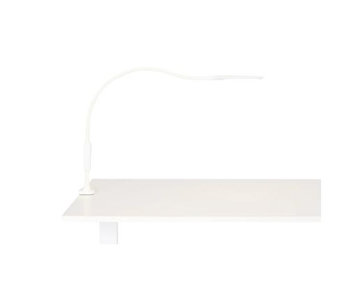 Pöytävalaisin SUN-FLEX Desklite LED 9W clip-on valkoinen