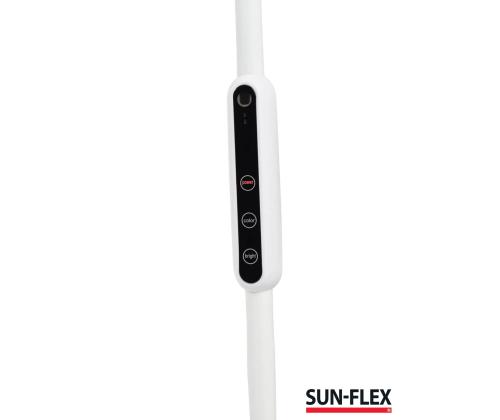 Pöytävalaisin SUN-FLEX Desklite LED 9W clip-on valkoinen