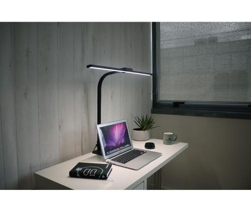 Pöytävalaisin UNILUX Strata Base 66cm musta