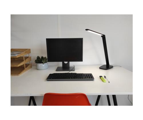 Pöytävalaisin UNILUX Twist LED, K-43cm, 2700/6000K, 1558lm, musta