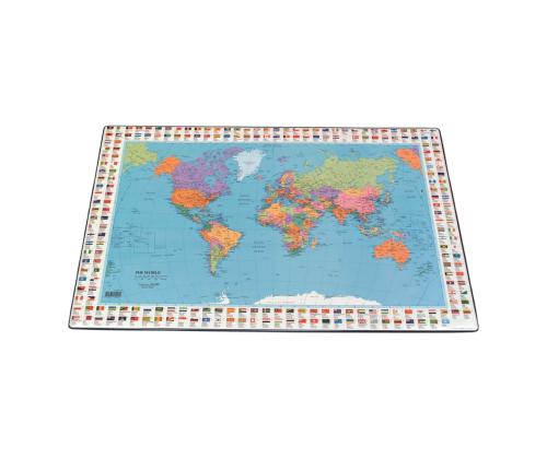 Pöytämatto 44x63cm BANTEX Maailmankartta