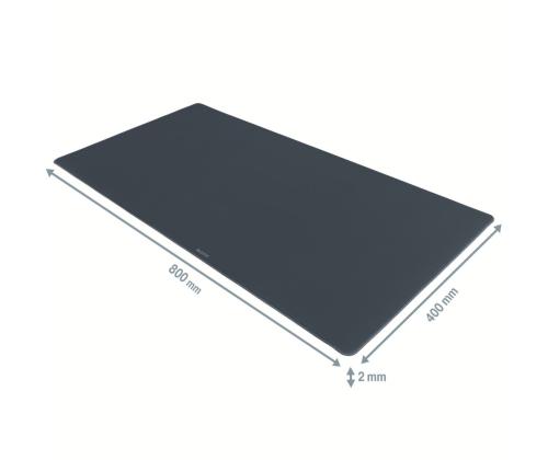 Pöytämatto LEITZ Cozy 80x40cm harmaa