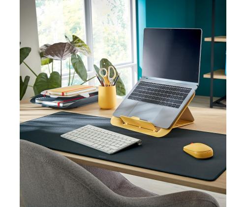 Pöytämatto LEITZ Cozy 80x40cm harmaa