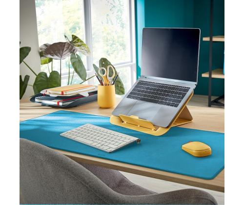 Pöytämatto LEITZ Cozy 80x40cm sininen