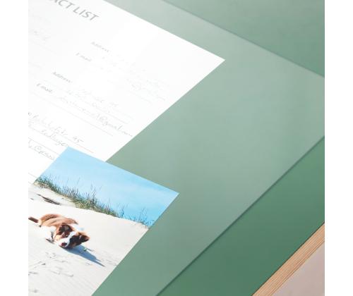 LEITZ Deskmat 36x70cm läpinäkyvä