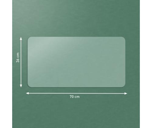 LEITZ Deskmat 36x70cm läpinäkyvä