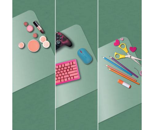 LEITZ Deskmat 36x70cm läpinäkyvä