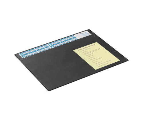 Kirjoitusalusta 50x65cm musta kalvolla Durable