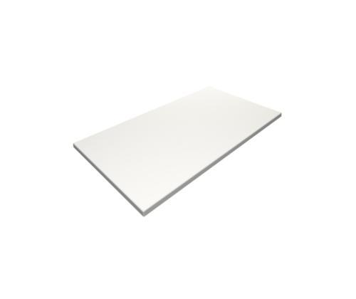 Pöytälevy 1200x600mm 25mm valkoinen