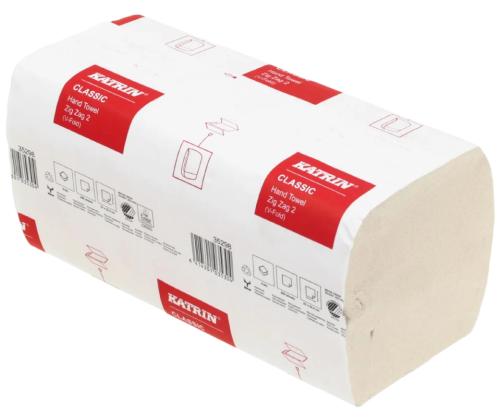 Paperipyyhe 2-kerroksinen KATRIN NonStop Handy, V-taitto, 22,4x23cm, 200 arkkia (35298)
