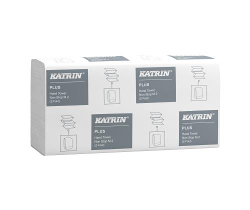 Lakanapyyhe 2-kerroksinen KATRIN Plus NonStop M2, Z-taitto 20,3x25,5cm 135 arkkia (87181)