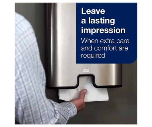 Lakanapyyhe 2-kerroksinen TORK Premium Extra Soft H2, 21x34cm 100 arkkia (100297)