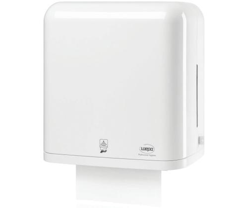 Pyyhepidike WEPA V-taitettu minivalkoinen