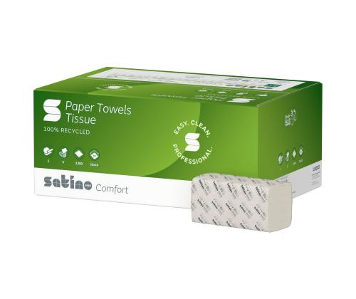 Pyyhepidike WEPA V-taitettu minivalkoinen