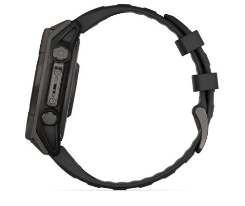 ÄLYKELLO FENIX 8 SAPP. SOLAR/MUSTA/HARMAA 010-02907-11 GARMIN