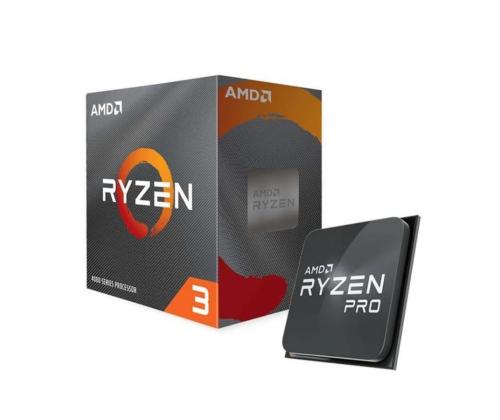 Suoritin AMD Desktop Ryzen 3 PRO 4300G 3800 MHz ytimet 4 4MB kanta SAM4 65 wattia GPU Radeon BOX 100...