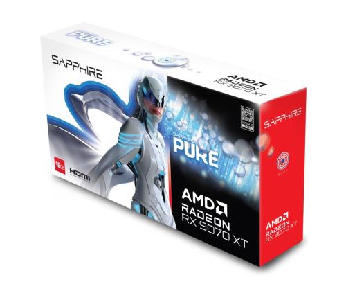 VGA PCIE16 RX9070XT 16GB GDDR6/PURE 11348-02-20G SAFIIRI