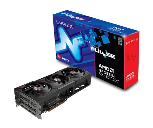 Näytönohjain SAPPHIRE AMD Radeon RX 9070 XT 16 GB GDDR6 256 bit PCIE 5.0 16x Kolminkertainen korttipaikka Fanink...