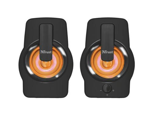 Kaiutin TRUST Gemi RGB PMPO 12 Watts 1xAudio-In Black 22948