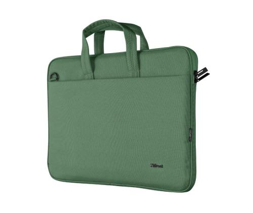 Kannettavan tietokoneen laukku/hylsy ECO 16"/VIHREÄ 24450 TRUST
