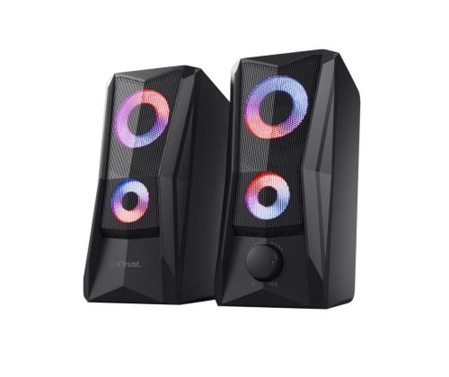 Kaiutin TRUST GXT 606 JAVV musta PMPO 12 wattia 1x stereoliitin 3,5 mm 25108