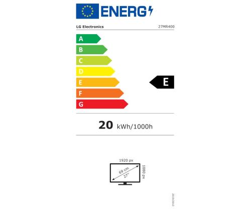 LCD-näyttö LG 27MR400-B 27" Panel IPS 1920x1080 16:9 100Hz 5 ms Tilt 27MR400-B