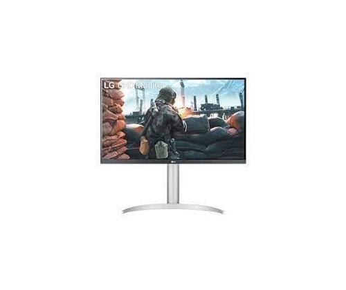 LCD-monitori LG 27UP650K-W 27" 4K Pivot Korkeussäädettävä kallistuspaneeli IPS 3840x2160 16:9 60Hz 5 ms...