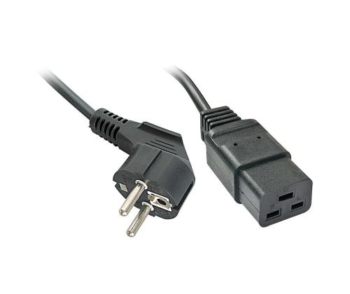 KAAPELI VIRTA SCHUKO IEC C19/2M 30344 LINDY