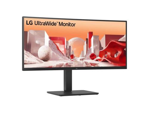 LCD-monitori LG 34 " 3440 x 1440 pikseliä Wide Quad HD Native kuvasuhde 21:9 LCD Curved 34BA75QE-B