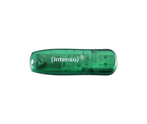 MUISTITIKKU FLASH USB2 8GB/VIHREÄ 3502460 INTENSO