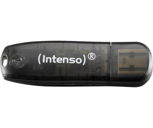 MUISTIASEMA FLASH USB2 16GB/MUSTA 3502470 INTENSO