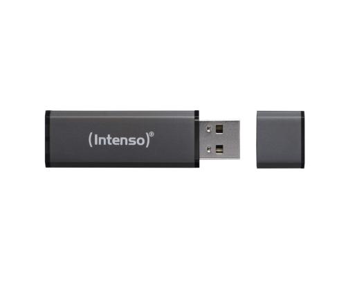 MUISTIASEMA FLASH USB2 4GB/MUSTA 3521451 INTENSO