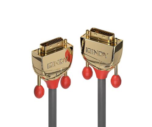 KAAPELI DVI-DVI 2M/GOLD 36202 LINDY