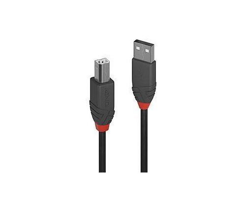 KAAPELI USB2 AB 10M/ANTHRA 36677 LINDY