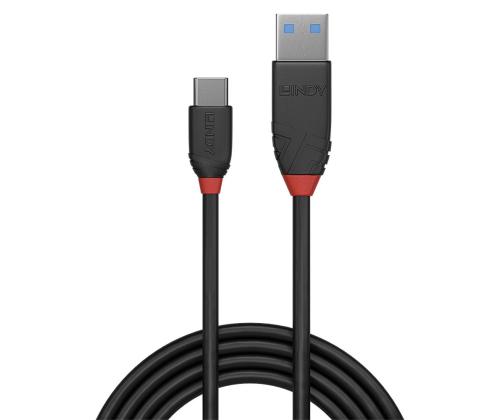 KAAPELI USB3.2 A-C 1.5M/MUSTA 36917 LINDY