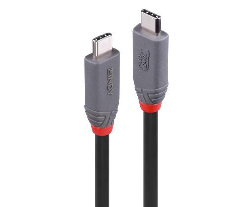KAAPELI USB4 240W TYYPPI C 1.5M/40GBPS ANTHRA LINE 36957 LINDY