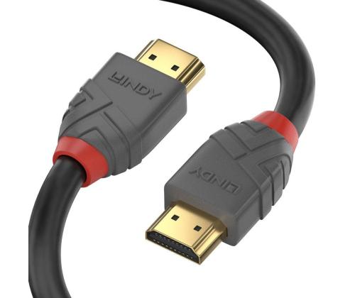 Videokaapeli HDMI-HDMI 1M ANTHRA 36962 LINDY